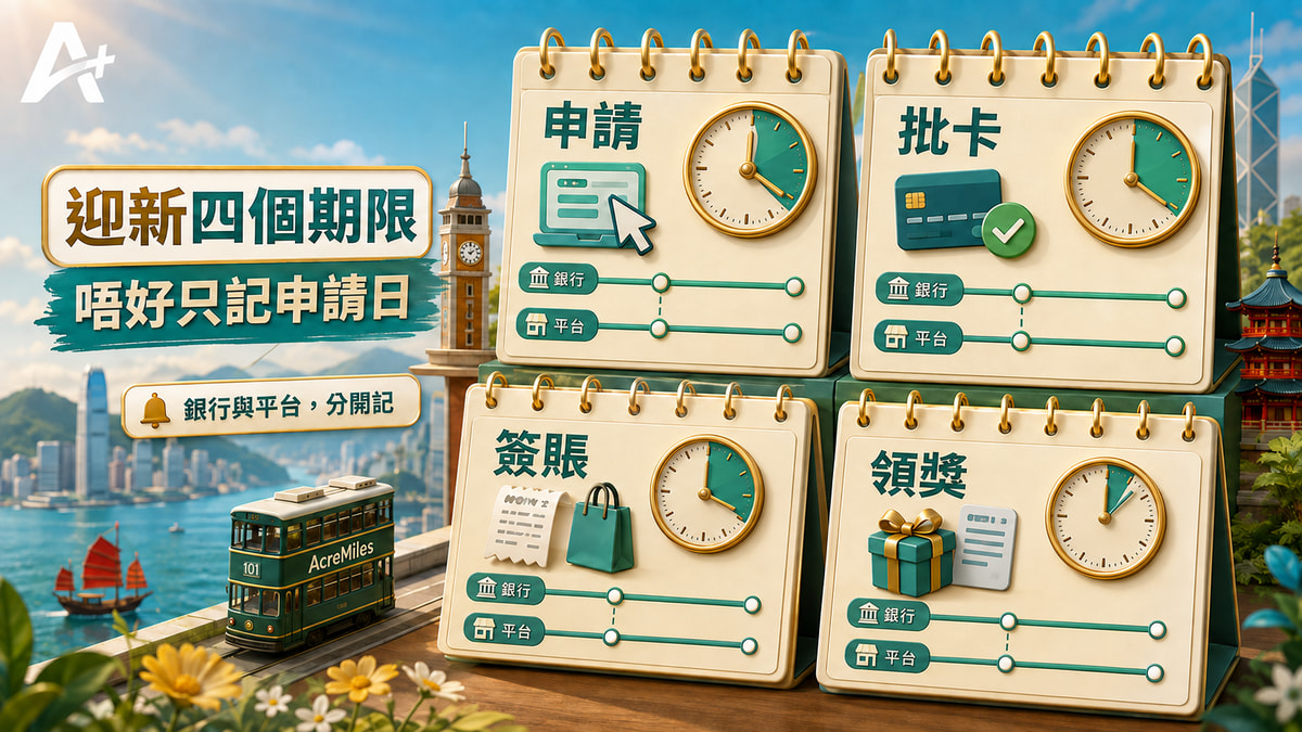 迎新四個期限：交表唔好等批卡